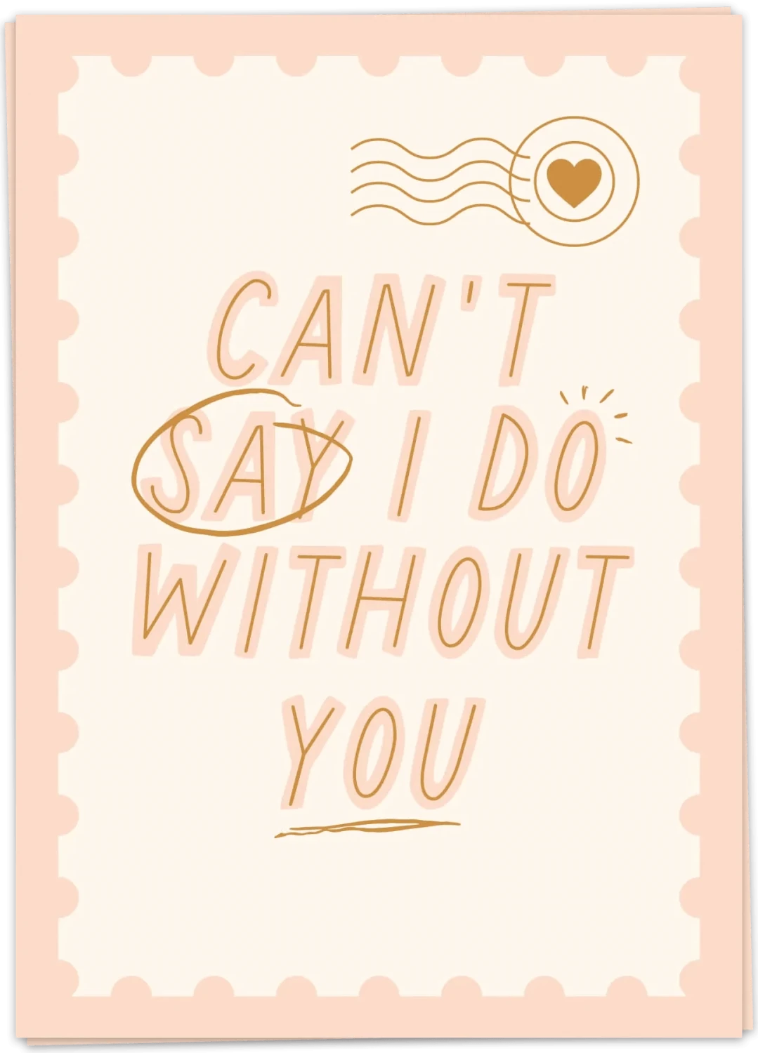 Fancy Postcard Can't say i do