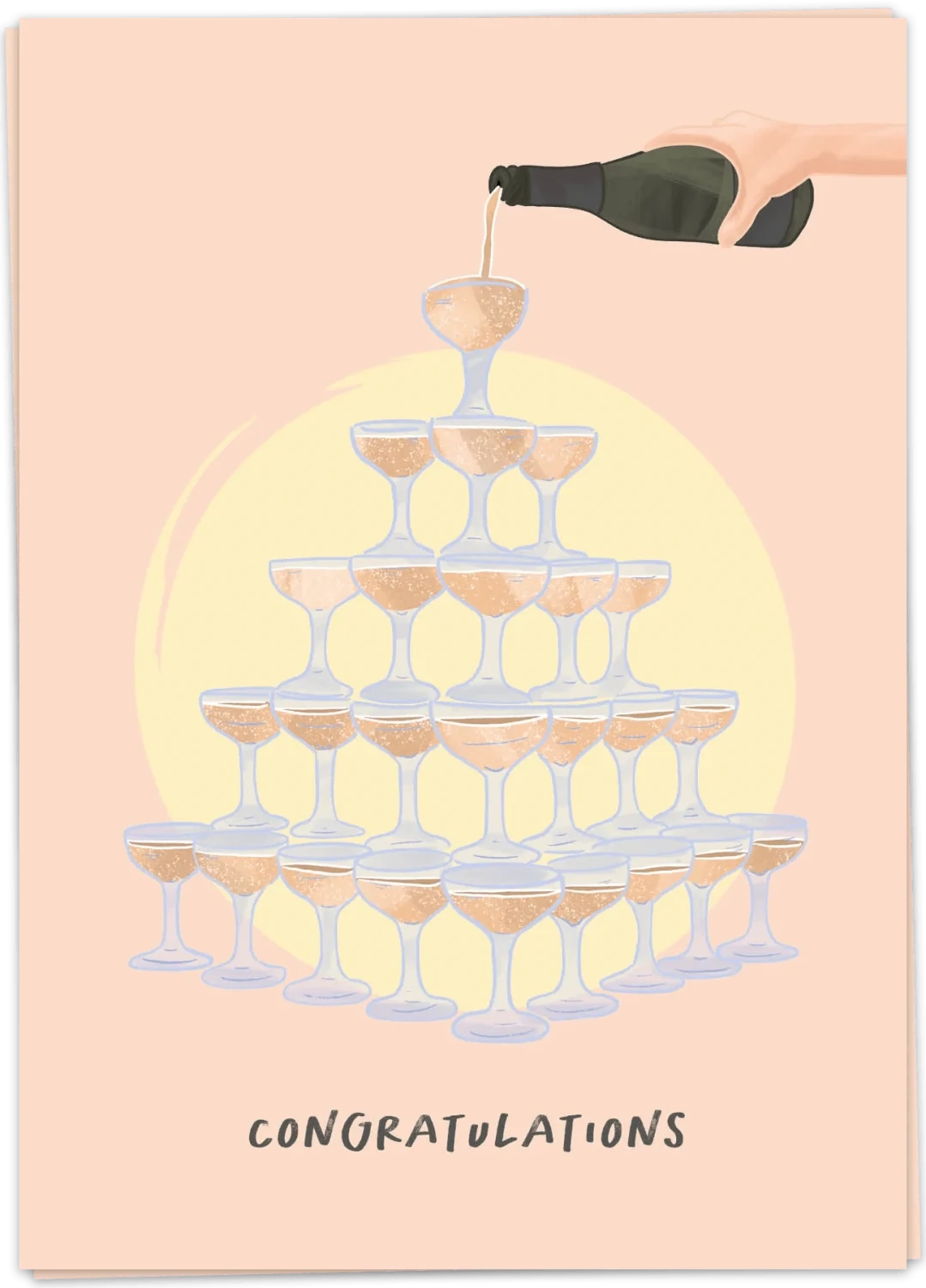 Fancy Postcard Congratulations