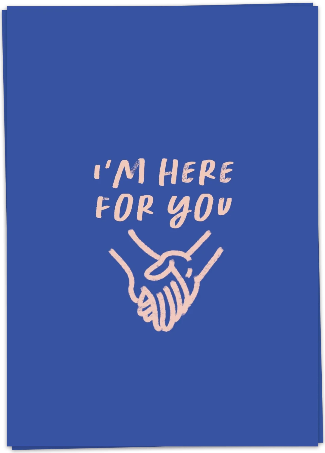 Fancy Postcard I'm here for you