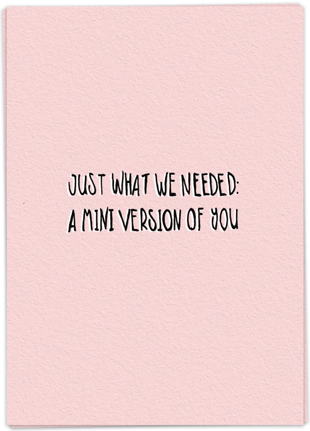 Fancy Postcard Mini version of you Girl