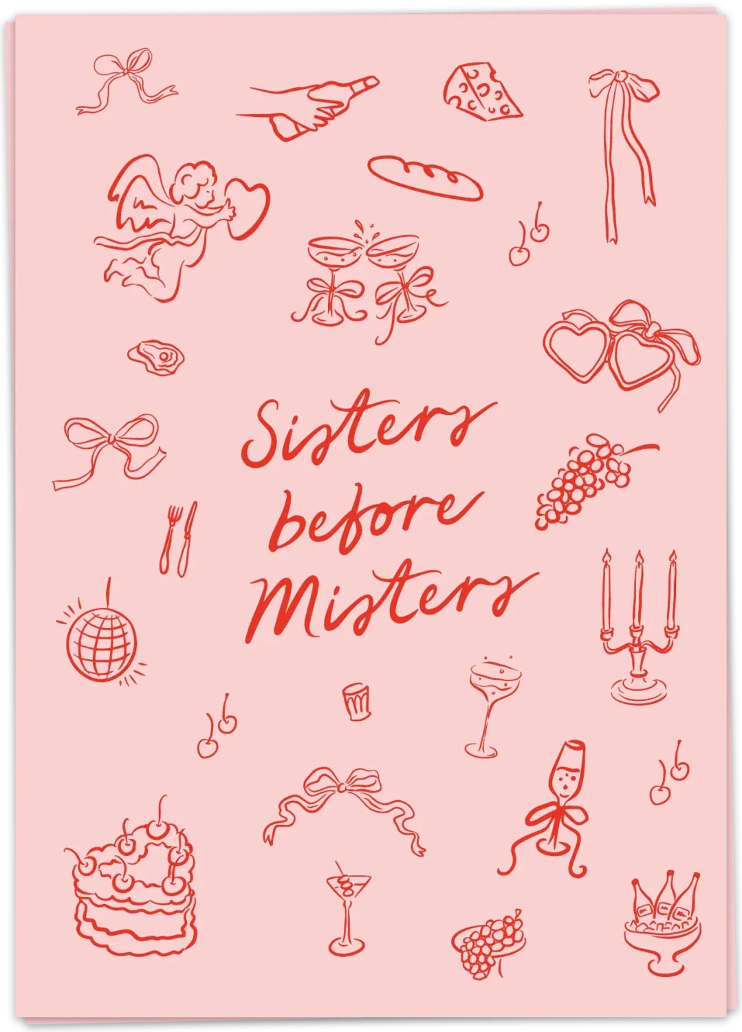 Fancy Postcard Sisters before Misters