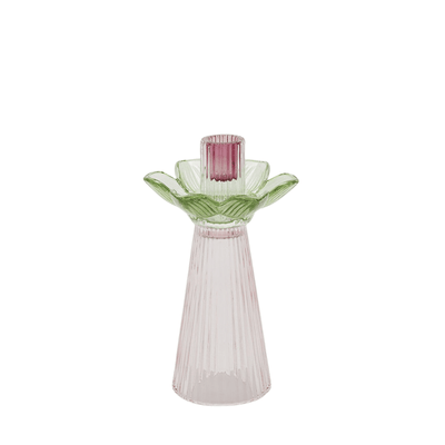 Flower candle large side view Daily Flowers