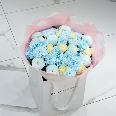 Frozen Fairytale Flowers bouquet hero Daily Flowers