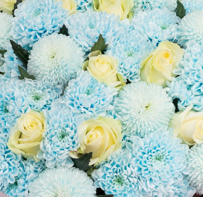 Frozen Fairytale Flowers bouquet detail Daily Flowers