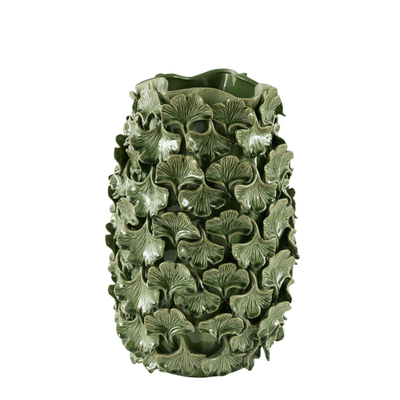 Ginkgo Biloba Vase, glass vase by Daily Flowers