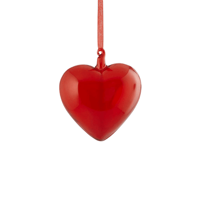 Glass heart decoration set Daily Flowers