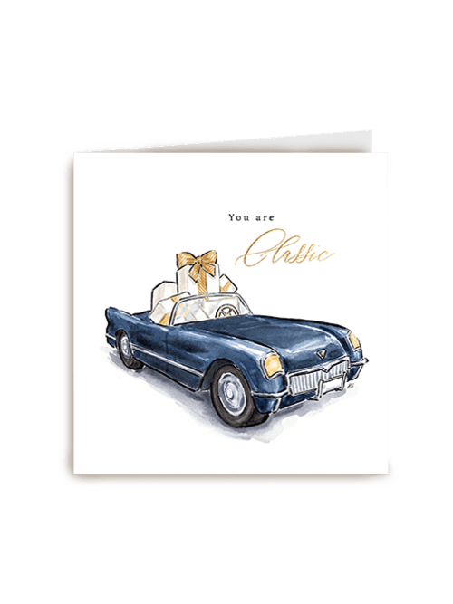 Luxurious Postcard Classic greeting card