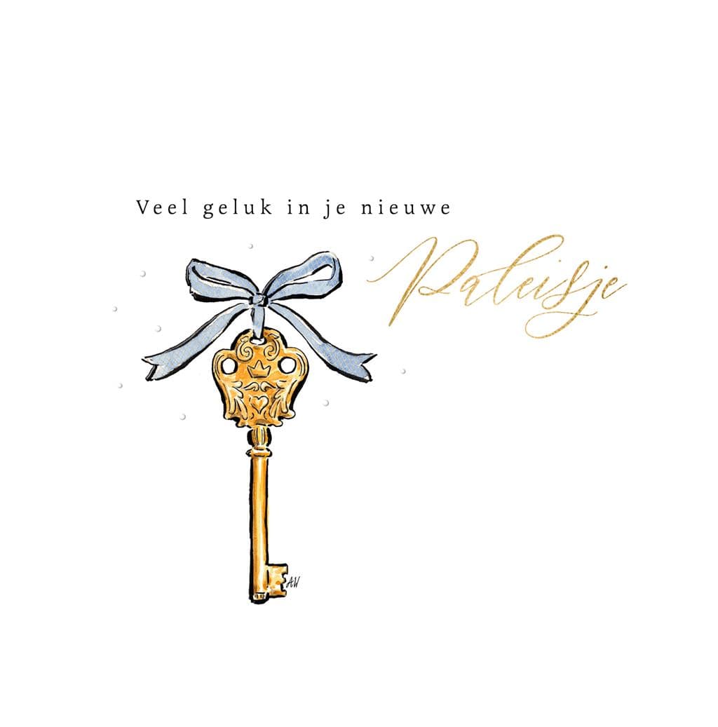 Luxurious Postcard Paleisje greeting card