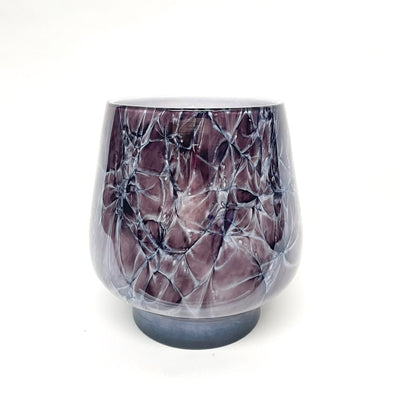 Milano large mauve purple vase product shot