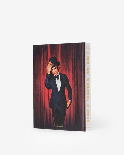 Assouline New York Chic coffee table book side