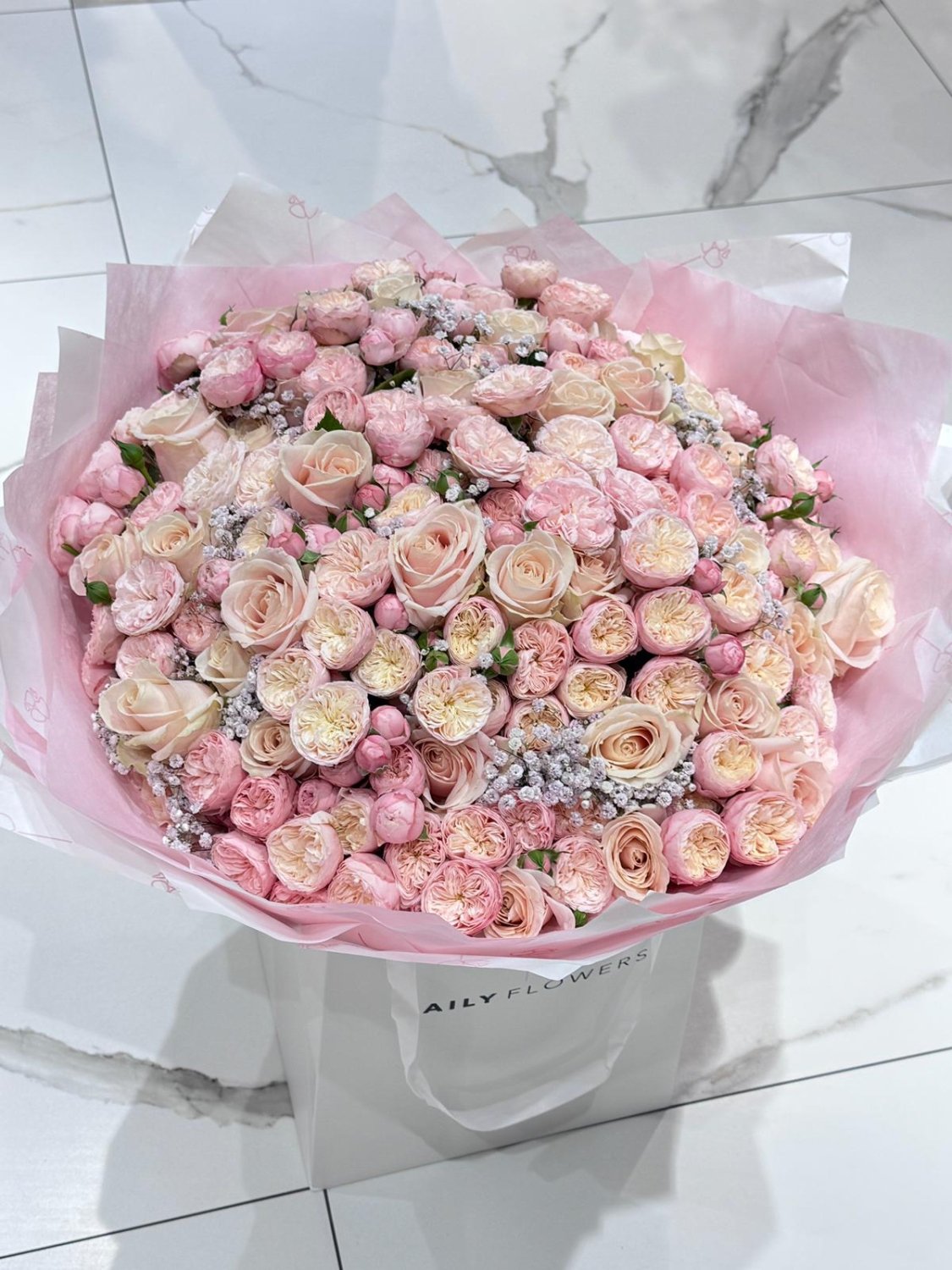 Pastel Princess flower bouquet lifestyle Daily Flowers