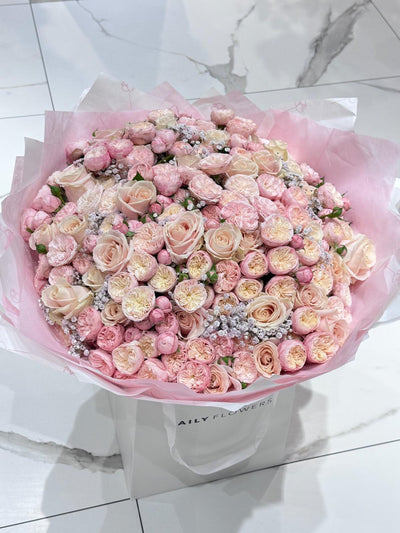 Pastel Princess flower bouquet lifestyle Daily Flowers