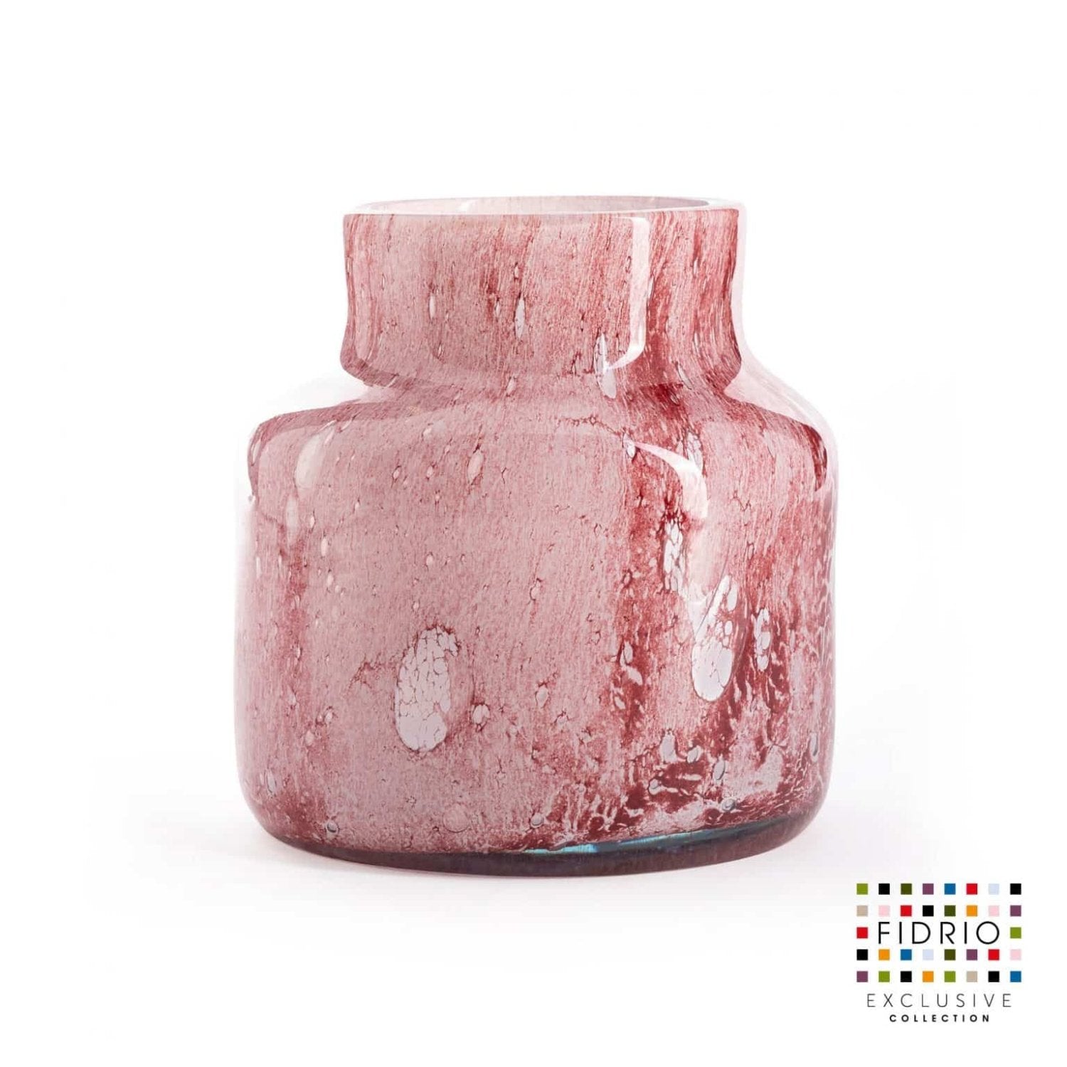 Paxe vase, Rosado small, glass vase by Daily Flowers
