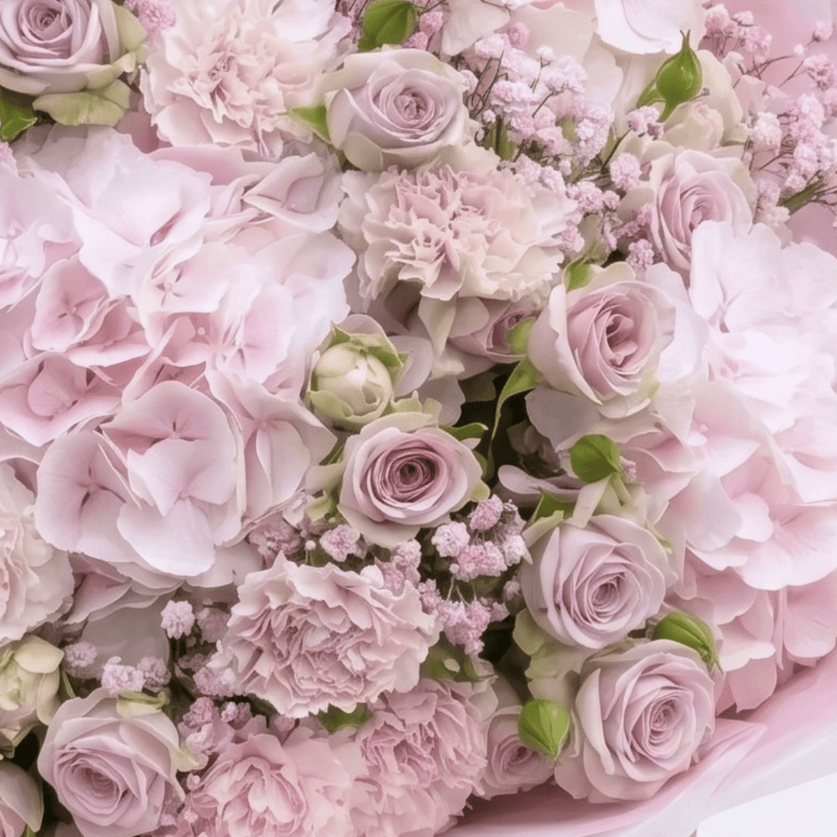 Perfect Pastel flower bouquet close-up Daily Flowers