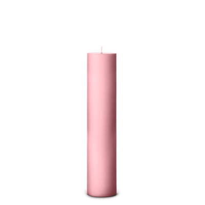 Cherry Bloom pillar candle detail