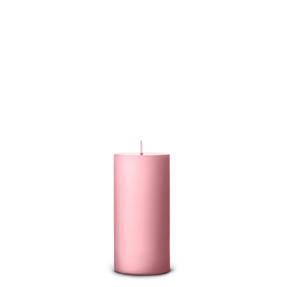 Cherry Bloom pillar candle angle