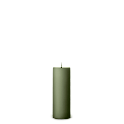 Green Soil pillar candle