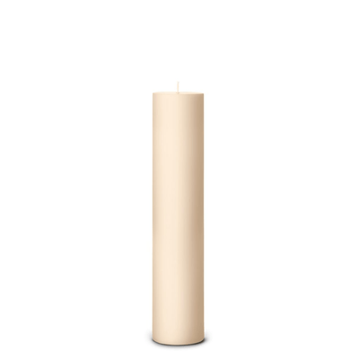 Ice Latte pillar candle detail