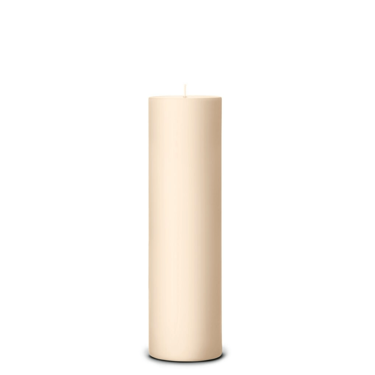 Ice Latte pillar candle tall