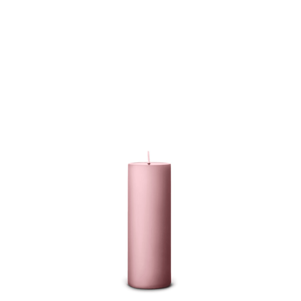 Pillar candle Old Rose