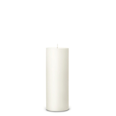 Silky pillar candle set