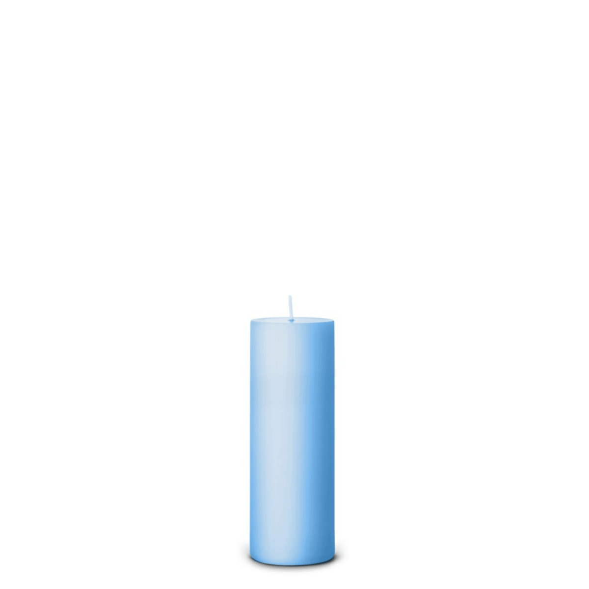 Sky Blue pillar candle