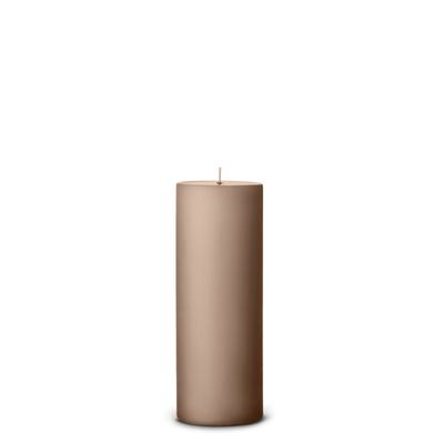 Soft Clay pillar candle set