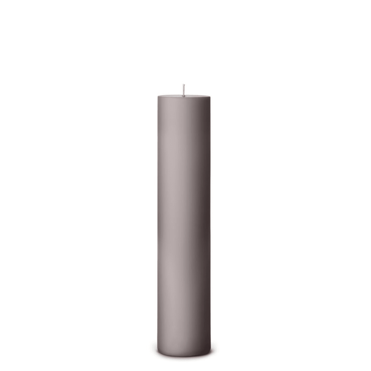 Zinc Pearl pillar candle detail