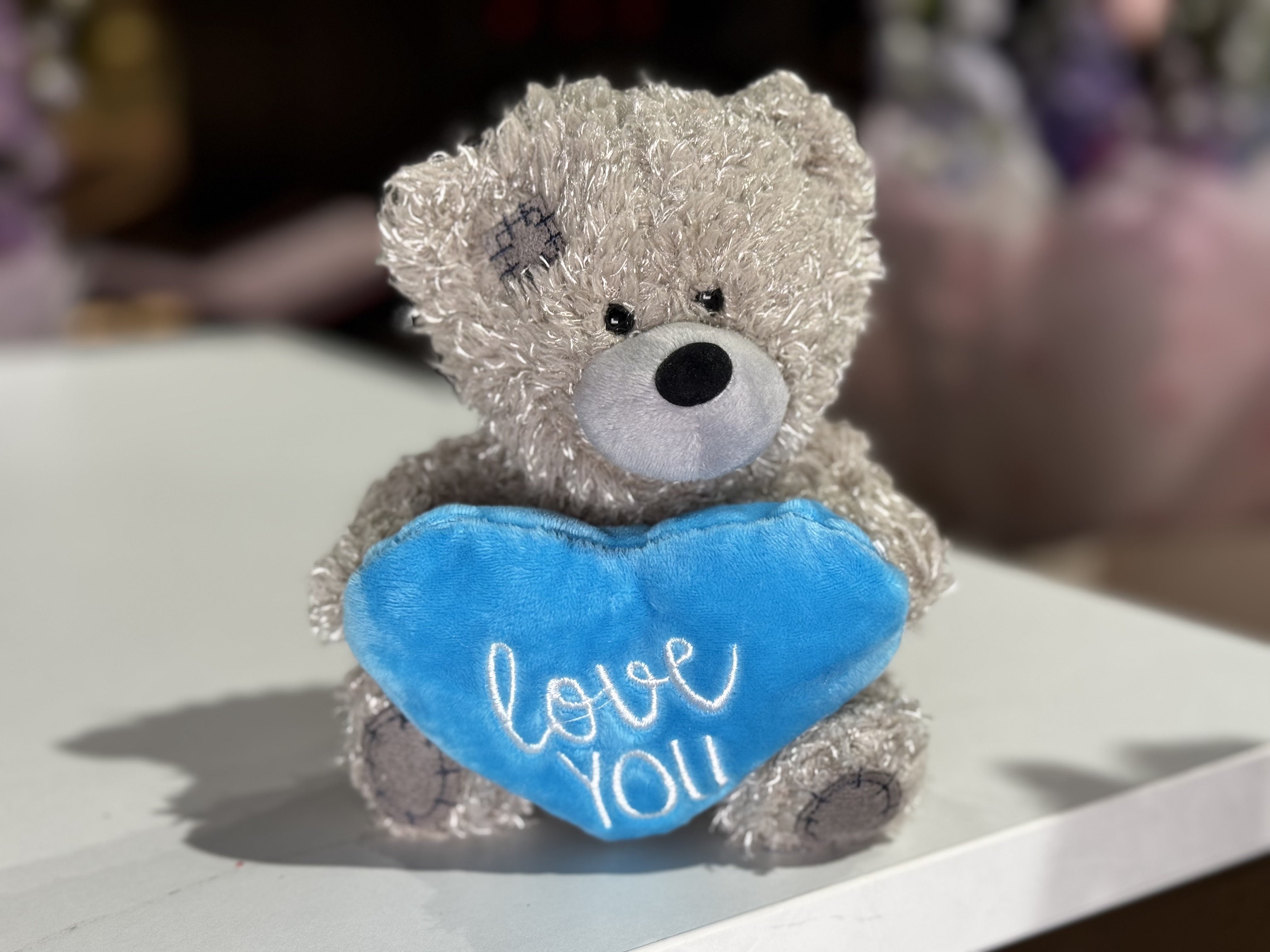 Small teddy bear - blue