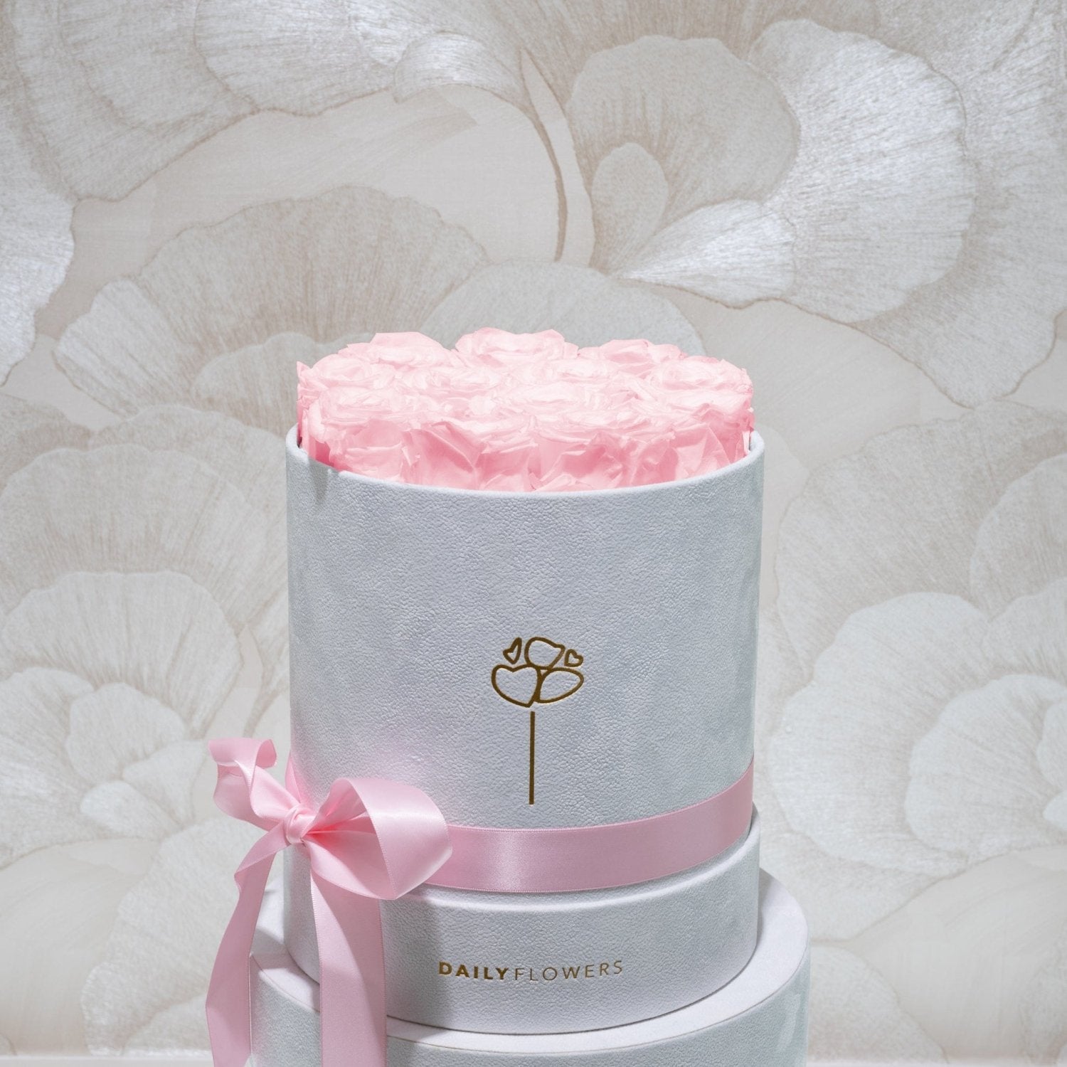 Exclusive Box of Love preserved roses close-up Daily Flowers