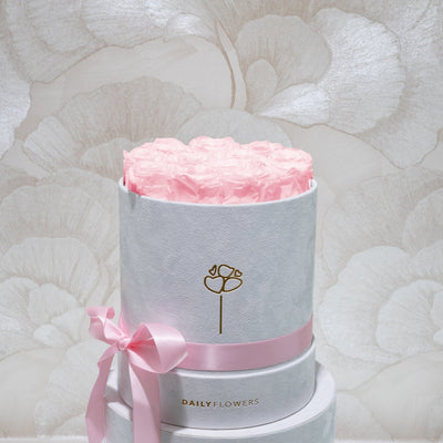 Exclusive Box of Love preserved roses close-up Daily Flowers