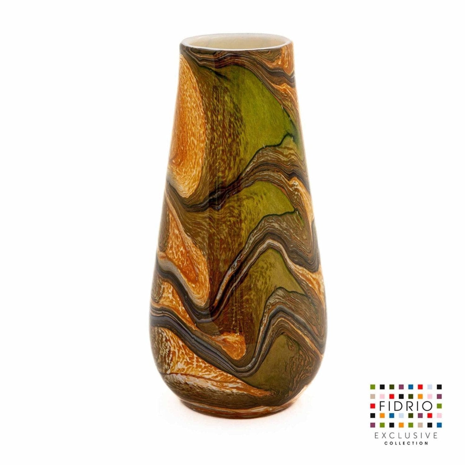 Indian Summer Gloriosa flower vase