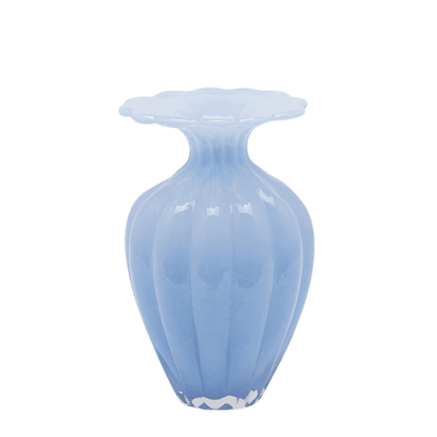 Blossom flower vase green