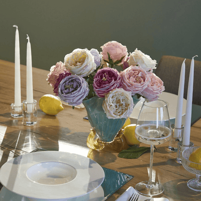 Light Green Flower vase product shot