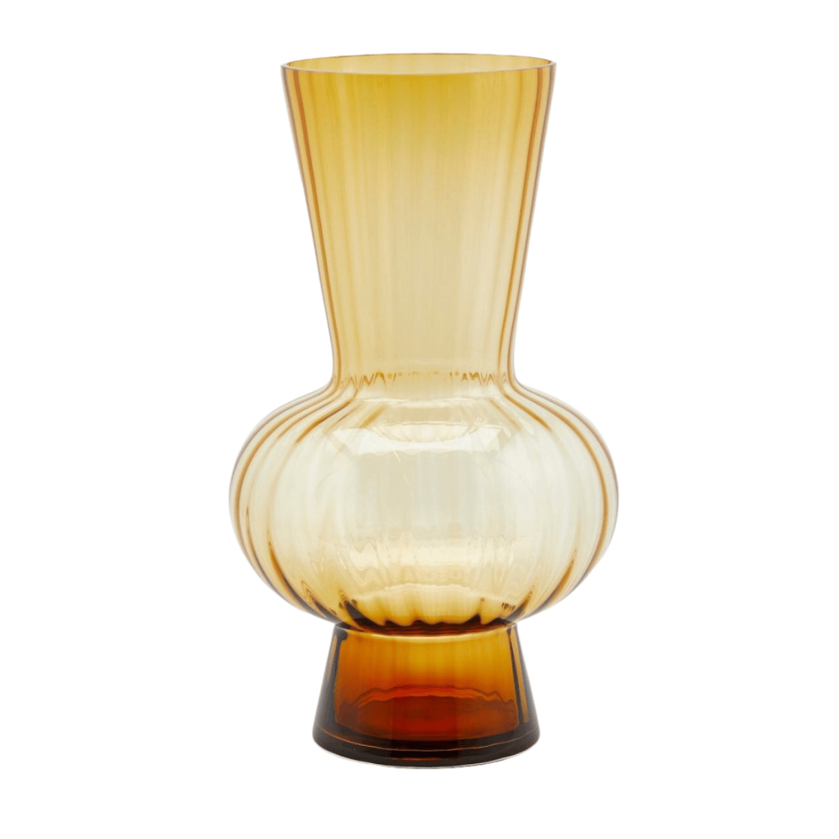 Amber Sfera flower vase