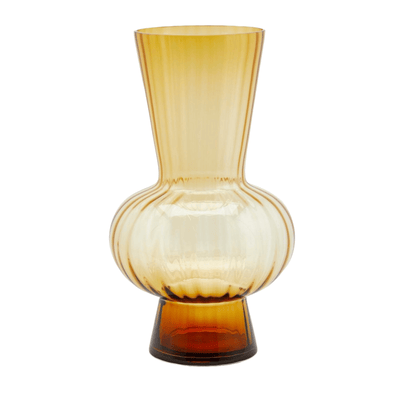 Amber Sfera flower vase