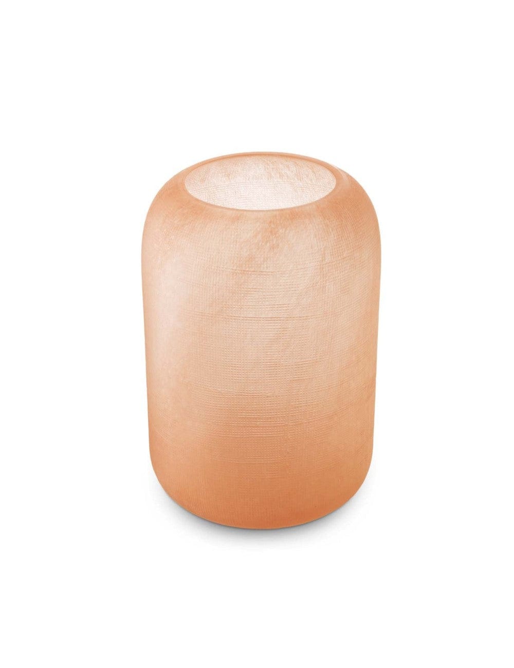 Orange Yu large flower vase side view