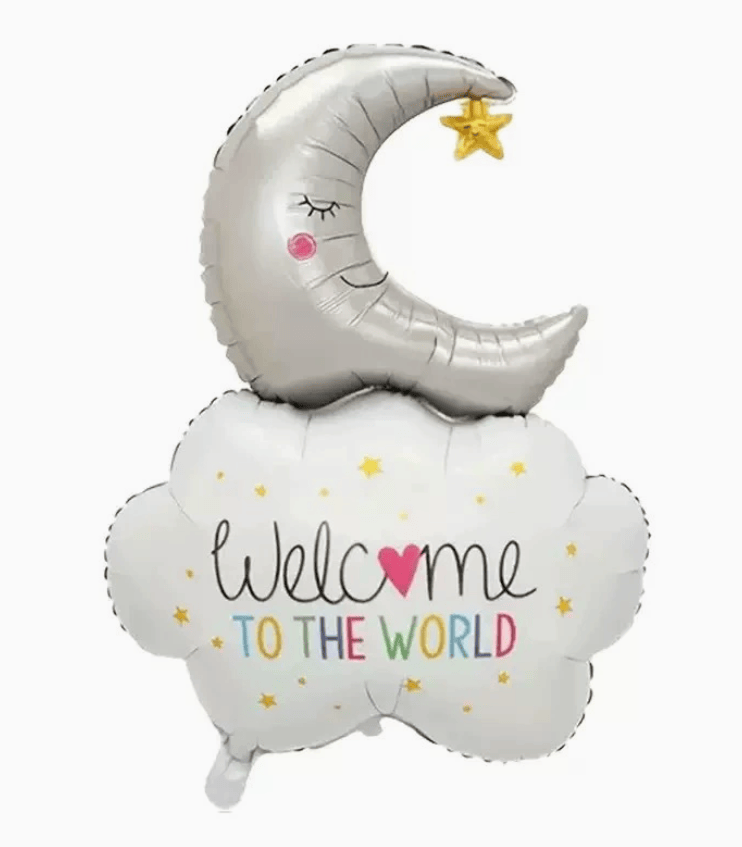 "Welcome to the world", Helium Balloon at Daily Flowers