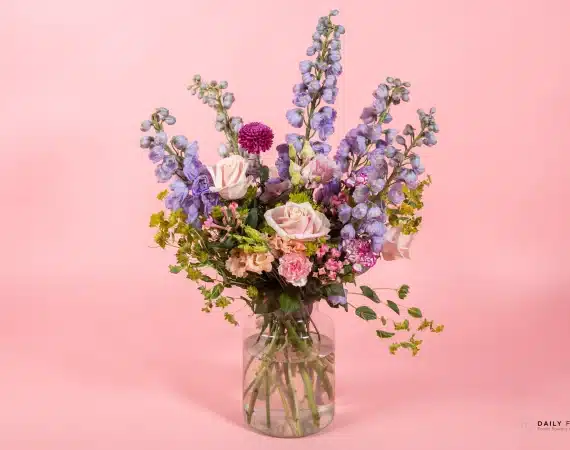 Big bouquet of colorful flowers