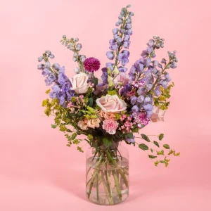 Big bouquet of colorful flowers